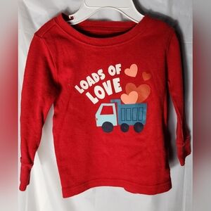 Old Navy Valentine's Day Baby Top 12-18 months